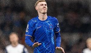 梅开二度，帕尔默是第三位在世俱杯决赛破门的英格兰球员