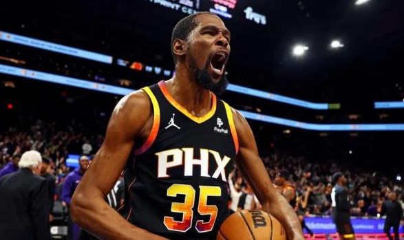 赛季第13场35+创纪录 35岁杜兰特仍是超级大杀器